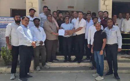 Balotra News: ऑनलाइन दवा बिक्री के विरोध में केमिस्टों की हड़ताल, मेडिकल स्टोर बंद कर जताया विरोध