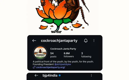 ‘कॉकरोच जनता पार्टी’ का X अकाउंट भारत में बैन: 6 दिन में इंस्टाग्राम पर 1.26 करोड़ फॉलोअर्स, BJP से भी आगे निकली