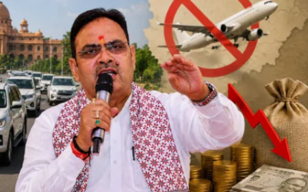 राजस्थान सरकार का बड़ा फैसला: विदेश यात्राओं पर रोक, अफसरों-कर्मचारियों को कार पूलिंग और ईवी अपनाने के निर्देश