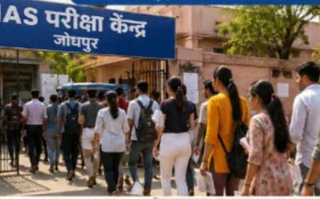जोधपुर में IAS परीक्षा की पहली पारी शांतिपूर्ण ढंग से संपन्न, 19 केंद्रों पर 70.90% रही उपस्थिति..