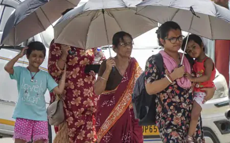 राजस्थान में गर्मी का डबल अटैक: पारा फिर 47°C पार, आज 5 जिलों में हीटवेव अलर्ट; कल से बारिश के आसार