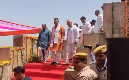 बीसलपुर बांध पहुंचे CM भजनलाल शर्मा: जल पूजन कर शुरू किया ‘वंदे गंगा’ अभियान