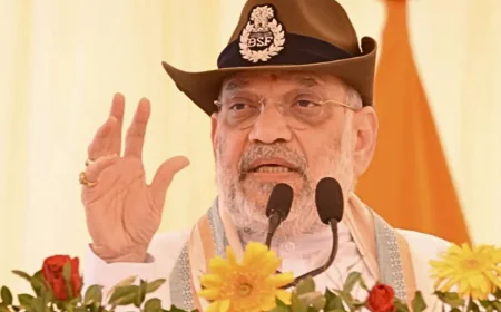 बीकानेर बॉर्डर पर अमित शाह का बड़ा संदेश: वॉच टावर से देखा पाकिस्तान, ‘स्मार्ट बॉर्डर’ का नया सुरक्षा मॉडल किया लॉन्च