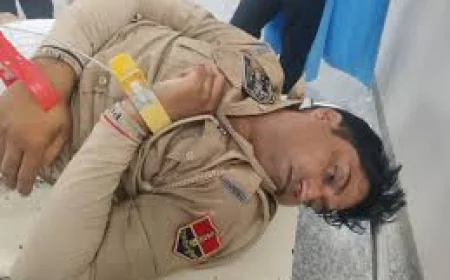 जयपुर में दर्दनाक हादसा: डिवाइडर से टकराई बाइक, नाकाबंदी ड्यूटी से लौट रहे कांस्टेबल लोकेंद्र की मौत