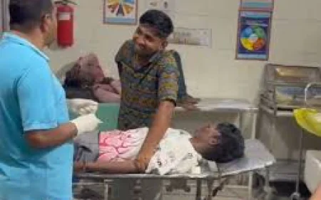 बालोतरा सड़क हादसा: दो बाइकों की आमने-सामने टक्कर, तीन युवक घायल
