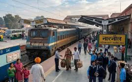 गर्मी की छुट्टियों में रेलवे की बड़ी सौगात: भावनगर-शकूरबस्ती स्पेशल ट्रेन शुरू, नारनौल को मिलेगा सीधा फायदा