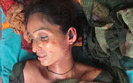 जमीन विवाद में पति बना हैवान: लोहे के सरिए से पत्नी की हत्या, तीन बेटों के सिर से उठा मां का साया
