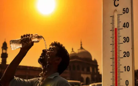 राजस्थान में नौतपा का कहर: श्रीगंगानगर 48.2°C के साथ सबसे गर्म, 11 जिलों में आंधी-बारिश का अलर्ट
