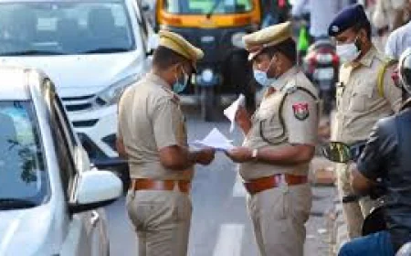 जयपुर ट्रैफिक पुलिस का बड़ा अभियान: एक महीने में 82 हजार से ज्यादा चालान, 600 से अधिक मॉडिफाइड बंपर हटाए