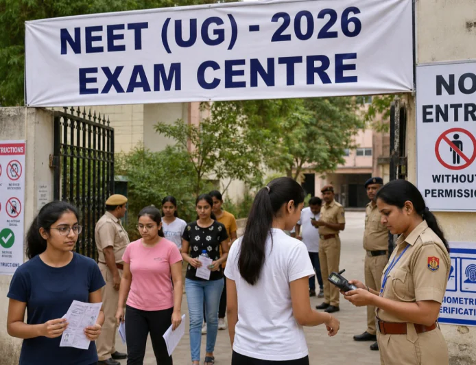 नीट यूजी-2026: 3288 अभ्यर्थी देंगे परीक्षा, कड़ी सुरक्षा और बायोमेट्रिक जांच के सख्त इंतजाम