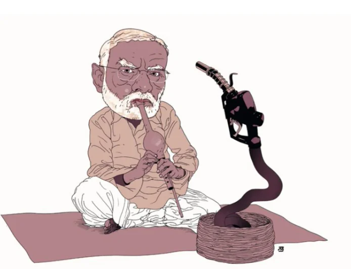 नॉर्वे के अखबार में छपा पीएम मोदी का हाथ में बीन और सपेरे का अवतार, लोगों ने बताया नस्लभेदी