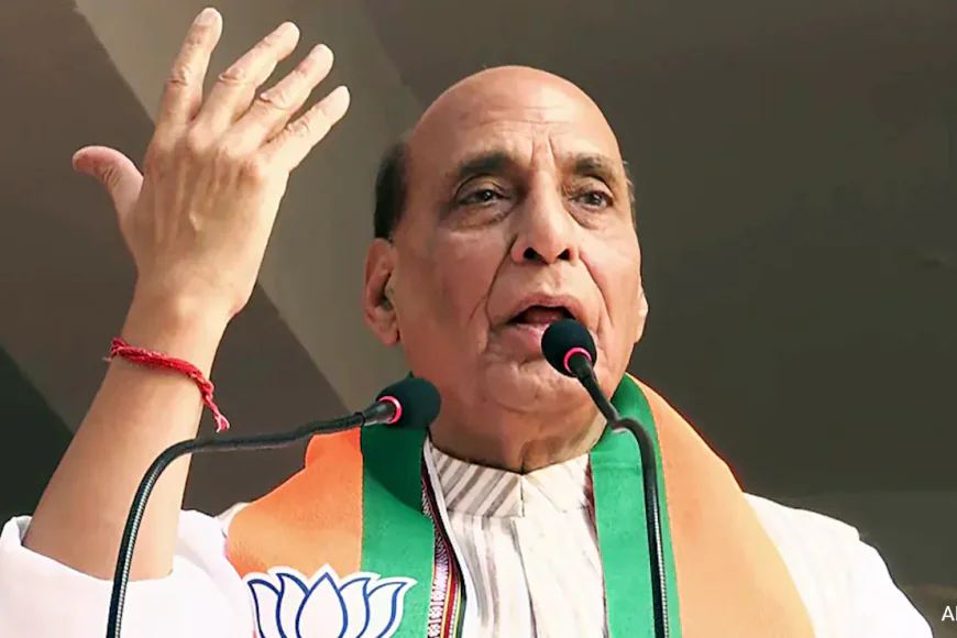 PM मोदी की अपील का असर? रक्षा मंत्री राजनाथ सिंह ने घटाया काफिला, CM भजनलाल संग एक ही कार में पहुंचे मेड़ता