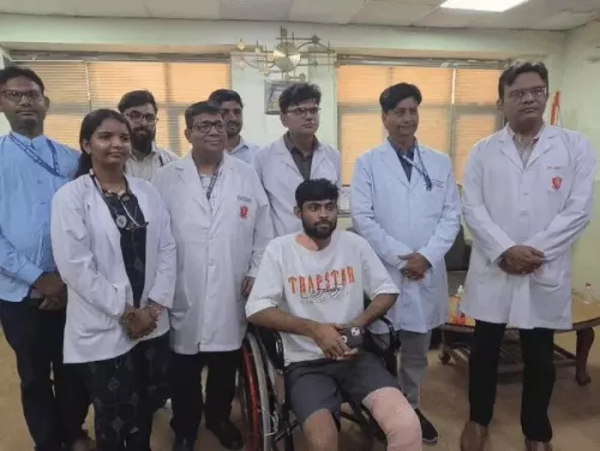 Ajmer : दिल की धड़कनें बंद, शरीर का सारा खून बह गया फिर भी मौत को मात देकर वापस आ गया युवक...