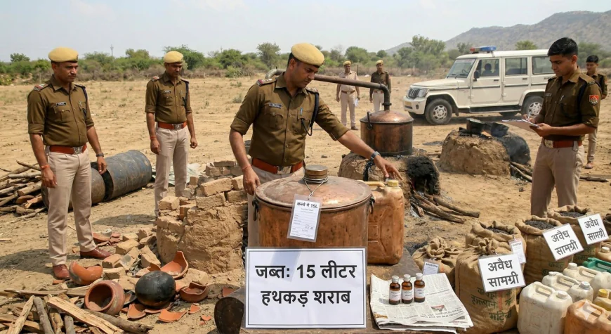 Udaipur: अवैध डोडा पोस्त जप्त कर दो आरोपियों को किया गिरफ्तार....