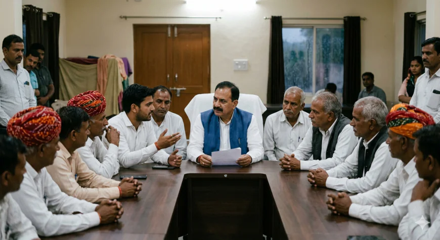 आदिवासी मीणा महापंचायत ने मुख्यमंत्री को सौंपा ज्ञापन, निष्पक्ष SIT जांच और 'साजिश' के कोण की जांच की मांग