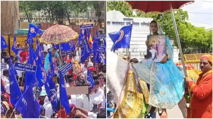 घोड़ी पर सवार दुल्हन आखिर क्यों पहुंची कलेक्ट्रेट? बिंदोली विवाद के बाद ऐसे भड़का मामला कि मच गया बवाल