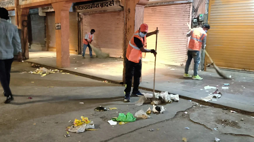 ‘ऑपरेशन क्लीन स्वीप’ : जयपुर में रातभर जागा प्रशासन, चमक उठा गुलाबी शहर...