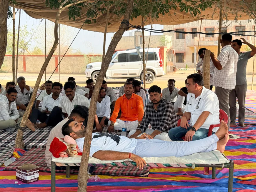 आखिर ऐसा क्या हुआ रविंद्र सिंह भाटी को की धरने पर भुलाने पड़े डॉक्टर!