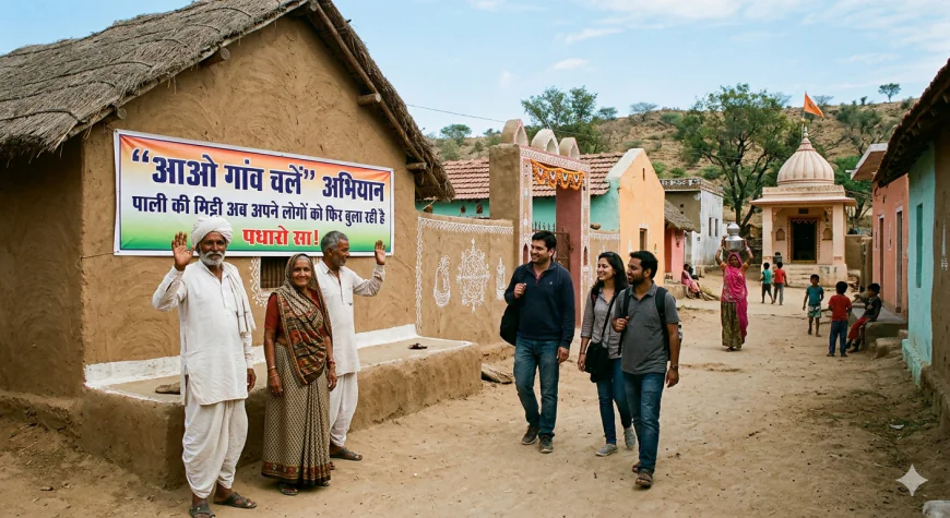 “आओ गांव चले” अभियान: पाली की मिट्टी अब अपने लोगों को फिर बुला रही है