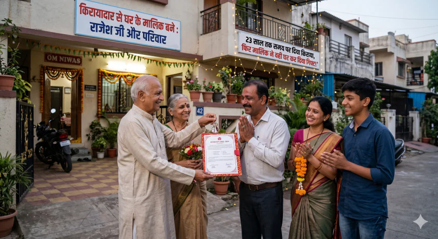 23 साल तक समय पर दिया किराया, फिर मालिक ने वही घर कर दिया गिफ्ट