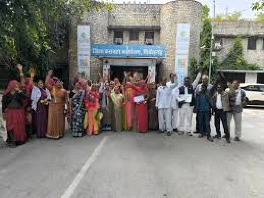 बाड़मेर में कुक कम हेल्परों का बड़ा आंदोलन का अल्टीमेटम: 2470 रुपये मानदेय पर भड़का गुस्सा, सरकार को चेतावनी