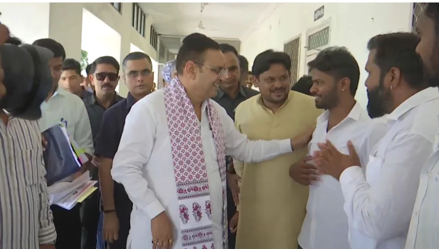बांसवाड़ा पहुंचे CM भजनलाल शर्मा: कार्यकर्ताओं संग मंथन, अधिकारियों के साथ विकास कार्यों की समीक्षा शुरू