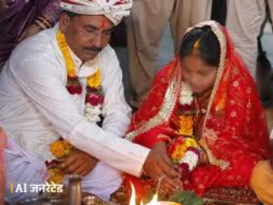 पोते की शादी के लिए दादा-दादी ने कर दिया पोती का सौदा, 42 साल के व्यक्ति से कराया बाल विवाह