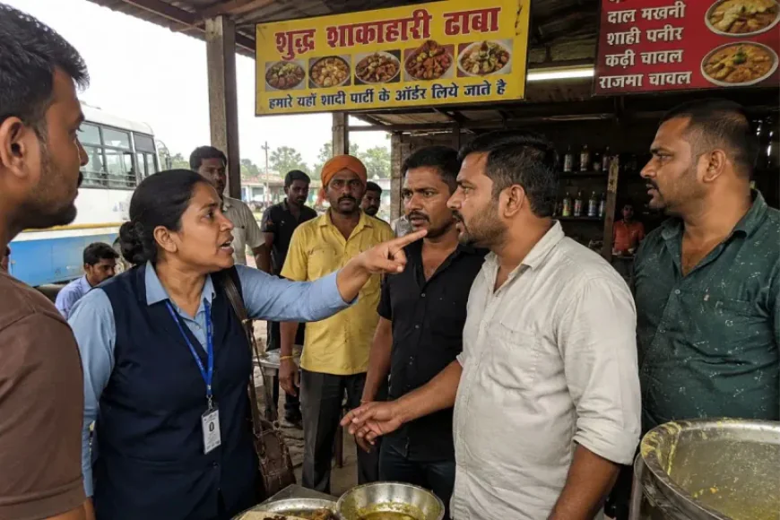 ‘बासी खाना क्यों दे रहे?’ इतना पूछते ही भड़के ढाबा कर्मचारी, महिला कंडक्टर को पीटा