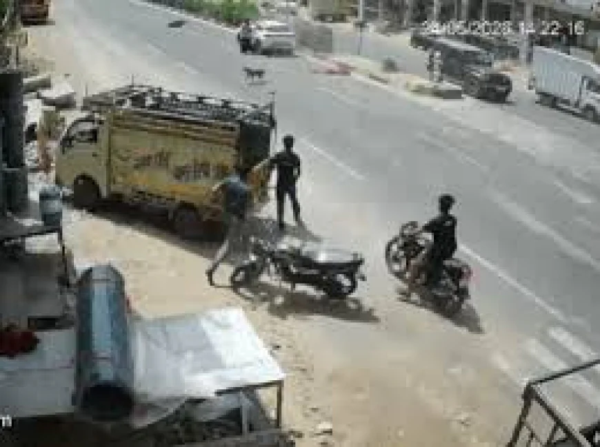जयपुर के हरमाड़ा में तेज रफ्तार कार ने बाइक सवार पति-पत्नी को उड़ाया, 20 फीट दूर गिरे; दोनों गंभीर घायल