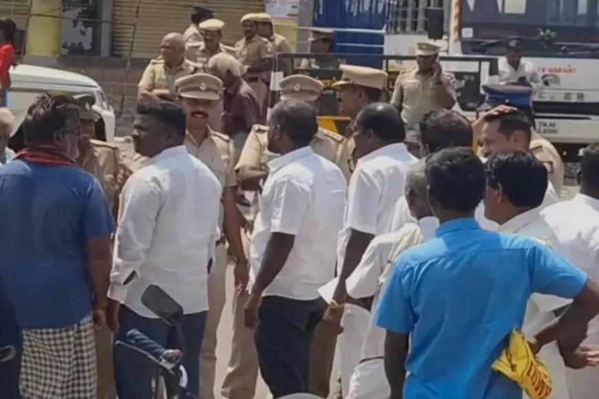 CM विजय की छोड़ी सीट पर सियासी संग्राम: DMK-VCK कार्यकर्ताओं में हिंसक झड़प, इलाके में भारी पुलिस फोर्स तैनात