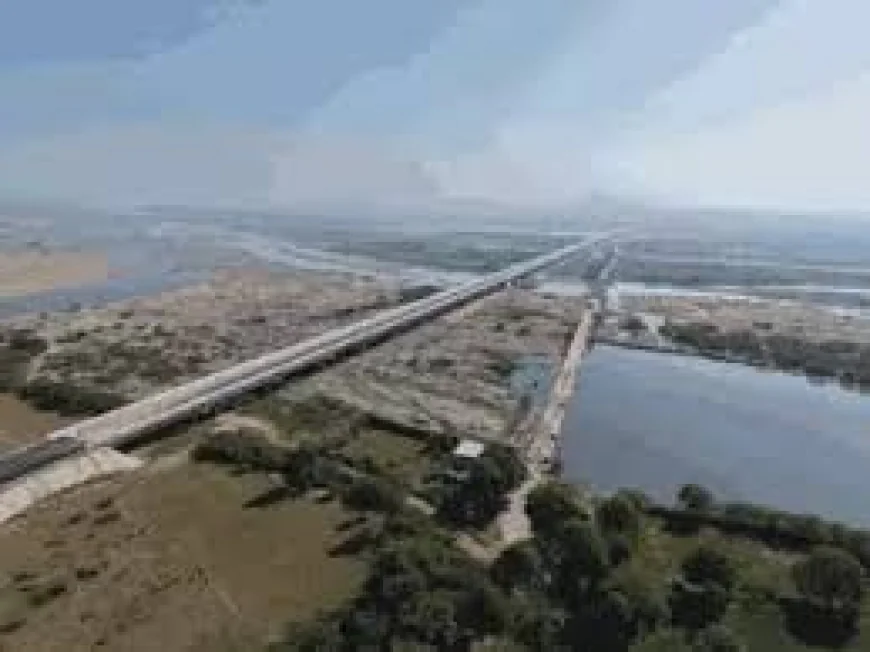 राजस्थान: बनास नदी पर बने गहलोद ब्रिज का लोड टेस्ट शुरू, 243 टन वजन से होगी मजबूती की जांच
