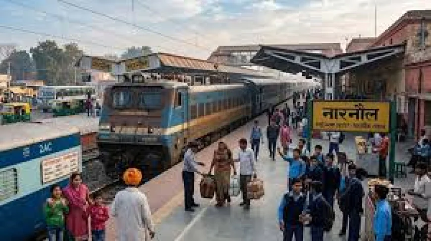 गर्मी की छुट्टियों में रेलवे की बड़ी सौगात: भावनगर-शकूरबस्ती स्पेशल ट्रेन शुरू, नारनौल को मिलेगा सीधा फायदा