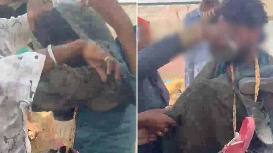 अजमेर में युवक को पेड़ से बांधकर बेरहमी से पीटा: लाठी, बेल्ट और रबर ट्यूब से हमला, वीडियो वायरल