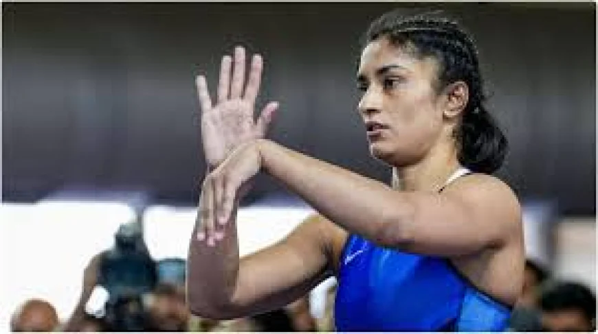 एशियन गेम्स 2026 से बाहर हुईं विनेश फोगाट: ट्रायल्स में मीनाक्षी गोयत से हारीं, जाते-जाते बोलीं- 'मैं वापस आऊंगी'