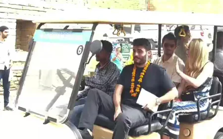टिफनी ट्रम्प ने जैसलमेर दौरा पूरा कर जामनगर के लिए भरी उड़ान, सोनार किला व राजस्थानी संस्कृति से हुईं प्रभावित