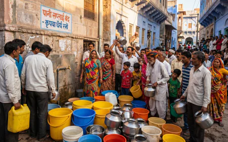 जोधपुर में आज क्यों बंद रहेगी पानी की सप्लाई? जानिए किन इलाकों में कब आएगा पानी