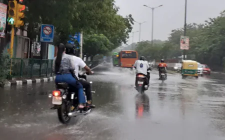 दिल्ली-एनसीआर में बदला मौसम का मिजाज: तेज आंधी-बारिश से मिली राहत, IMD ने जारी किया येलो अलर्ट