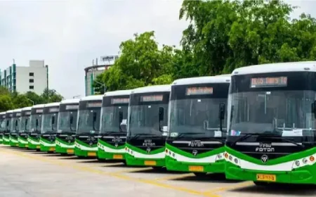 राजस्थान में इलेक्ट्रिक बसों का बड़ा विस्तार: 8 शहरों को मिलेंगी 1150 ई-बसें, मुख्य सचिव ने की तैयारियों की समीक्षा