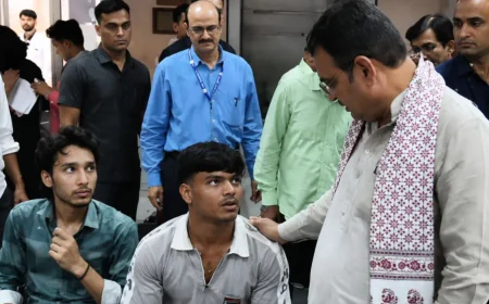 जयपुर एयरपोर्ट से सीधे SMS अस्पताल पहुंचे CM भजनलाल, CMR-सचिवालय को छोड़ ‘औचक निरीक्षण’ में मुख्यमंत्री को क्या मिला?