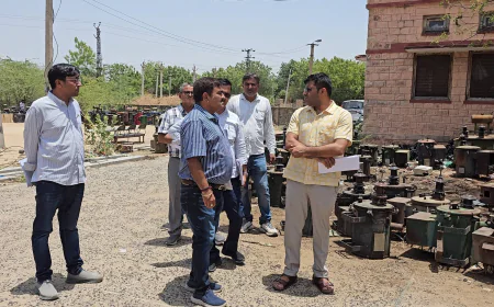 आंधी-तूफान के बाद बिजली बहाली की जंग जारी: 950 पोल बदले, 184 गांवों में लौटी रोशनी, 21 अभी भी अंधेरे में