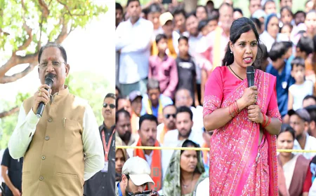 CM साय की 4 बड़ी घोषणाएं: महिलाओं को करोड़पति बनने का मंत्र, लापरवाह अफसरों को दी सख्त चेतावनी