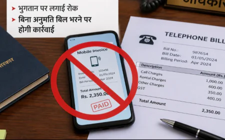 अफसरों के निजी फोन का बिल नहीं भरेगी सरकार: बिना अनुमति भुगतान पर रोक, नियम तोड़ने वालों पर होगी कार्रवाई