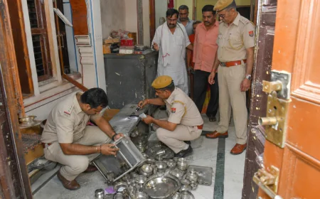 अजमेर में कांग्रेस नेता के पुश्तैनी मकान में बड़ी चोरी, 15-20 किलो चांदी और 200 ग्राम सोना ले उड़े चोर