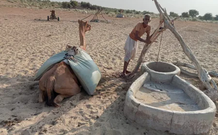 "डिजिटल इंडिया में मोबाइल नेटवर्क तक नहीं! बाड़मेर का ये गांव आज भी जी रहा है आदिम युग की ज़िंदगी"