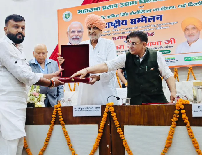बालोतरा के किसान ने राष्ट्रीय मंच पर लहराया परचम, नितिन पारख को मिला ‘अमित उद्यान रत्न अवॉर्ड-2026’