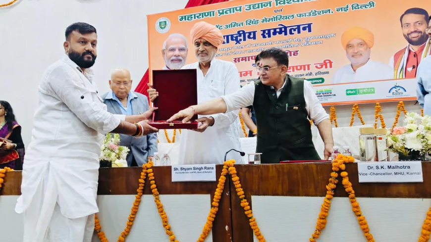 बालोतरा के किसान ने राष्ट्रीय मंच पर लहराया परचम, नितिन पारख को मिला ‘अमित उद्यान रत्न अवॉर्ड-2026’