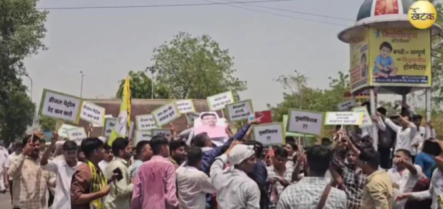 जोधपुर में RLP का हल्ला बोल: महंगाई-बेरोजगारी के खिलाफ कलेक्ट्रेट घेराव, गेट पर चढ़े कार्यकर्ता