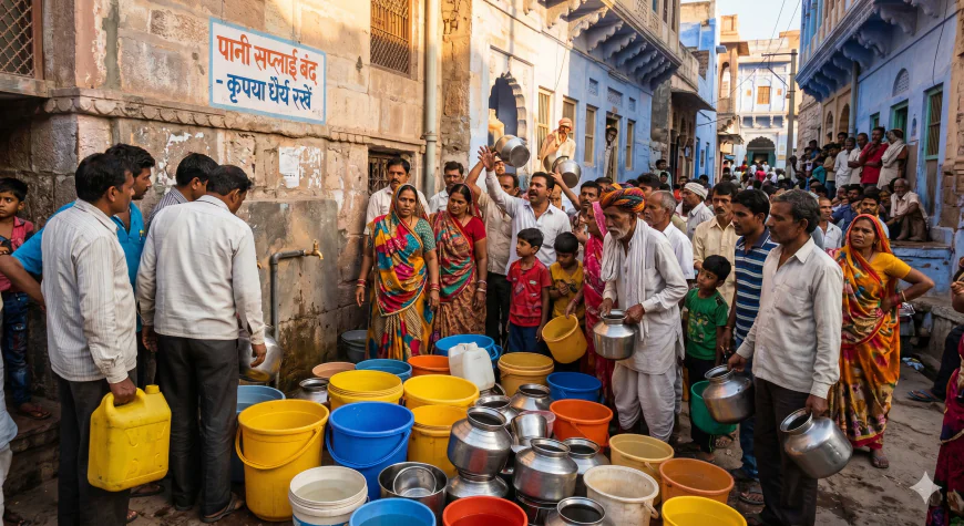 जोधपुर में आज क्यों बंद रहेगी पानी की सप्लाई? जानिए किन इलाकों में कब आएगा पानी