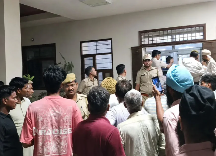 श्रीगंगानगर में पंचर के पैसे मांगने पर ट्रैक्टर चालक ने दुकानदार को कुचला