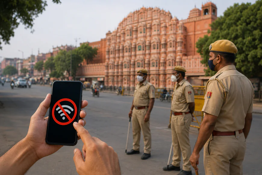 जयपुर में 24 घंटे के लिए इंटरनेट बंद: JDA की अतिक्रमण हटाओ कार्रवाई से पहले प्रशासन का बड़ा फैसला